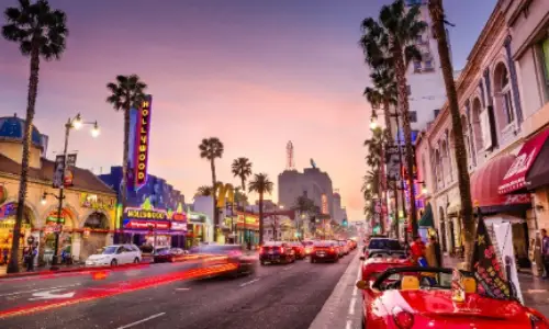 Hollywood Boulevard à Los Angeles